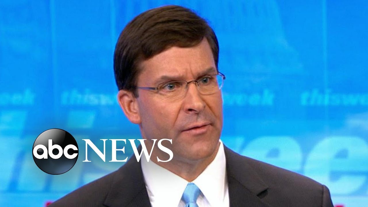 'It was a brilliantly executed operation': Defense secretary on al-Baghdadi raid | ABC News