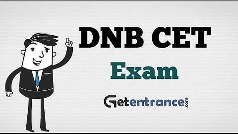DNB CET 2017 Entrance Exam | Getentrance
