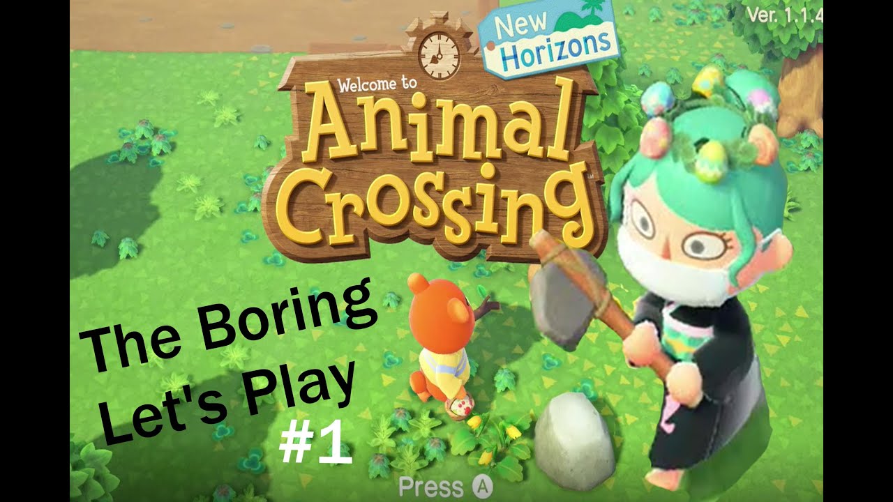 Animal Crossing New Horizons Blind & Boring Chopping Wood 1 YouTube
