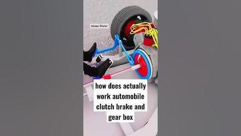 The Secret to Automobile Clutches and Gear Boxes Revealed - A Must-See Animation!