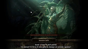 Level 1 Izaro Kill, 0 skillpoints