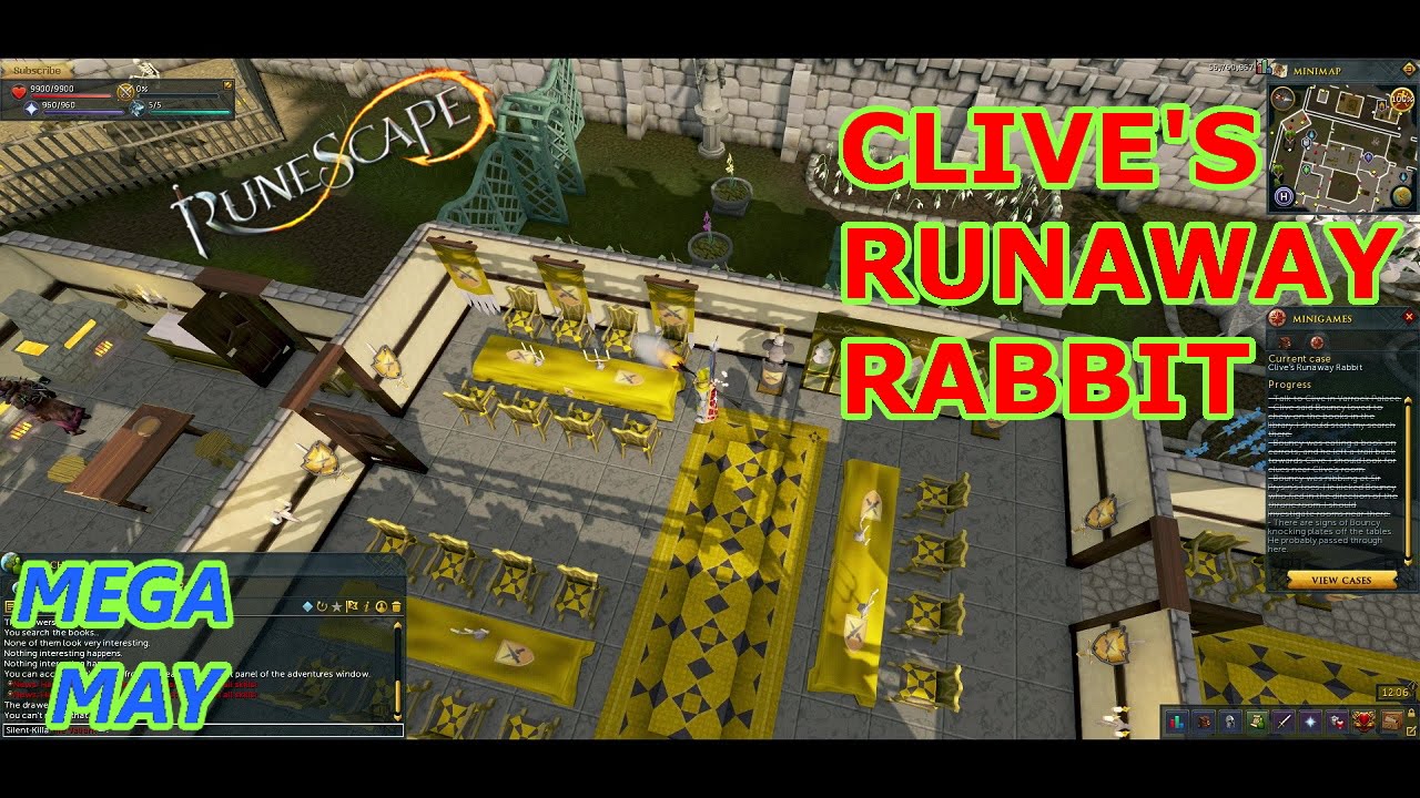 RuneScape: Clive’s Runaway Rabbit [Walkthrough] (Mega May)!! - YouTube