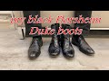 My black Florsheim Duke boots feat. my black Lloyd Phillip dress shoes