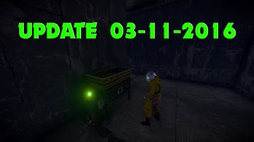 Rust Update 03-11-2016 - Components, Radiation, Caves & More!