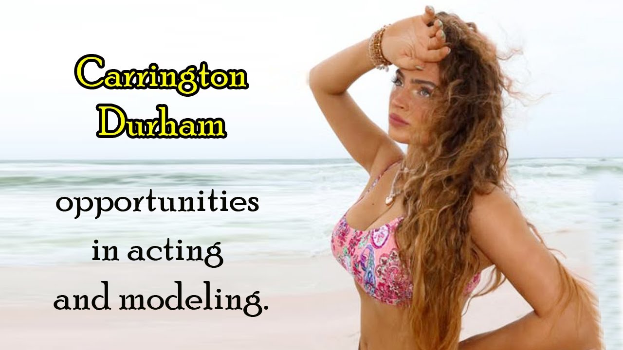 Кэррингтон Дарем — американская модель, актриса, певица, звезда Instagram.