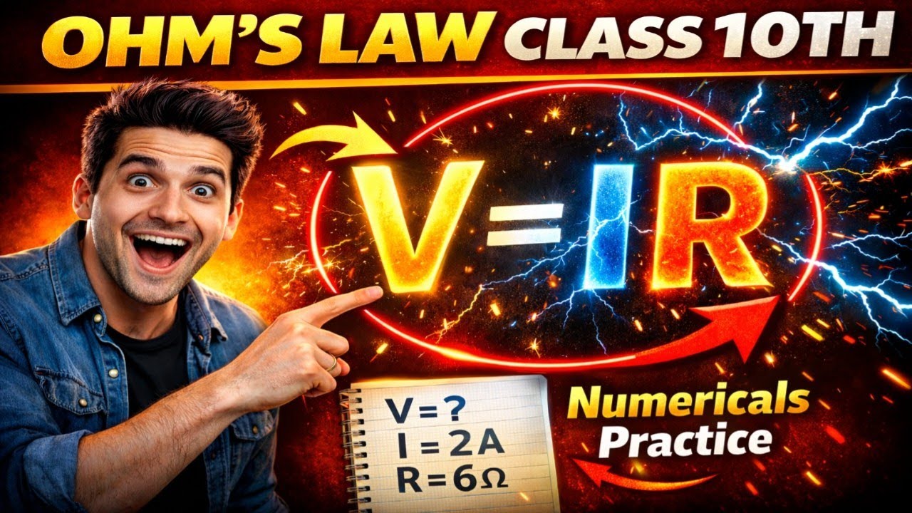 Ohm’s Law Numericals Explained | Current Electricity Full Practice ...