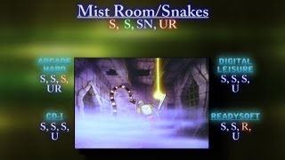 Dragons Lair: 08B Mist Room/Smakes  (Video Game Walkthrough)