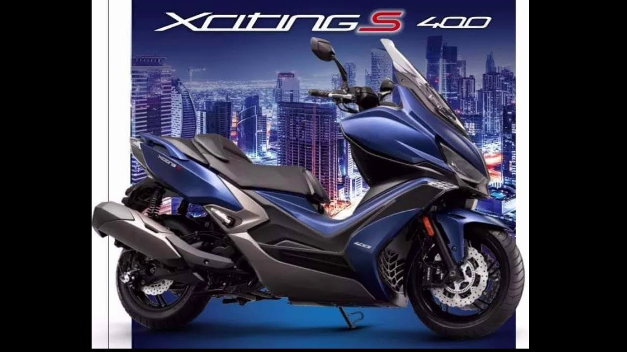 KYMCO XCITING S 400 2021 EDITION - YouTube