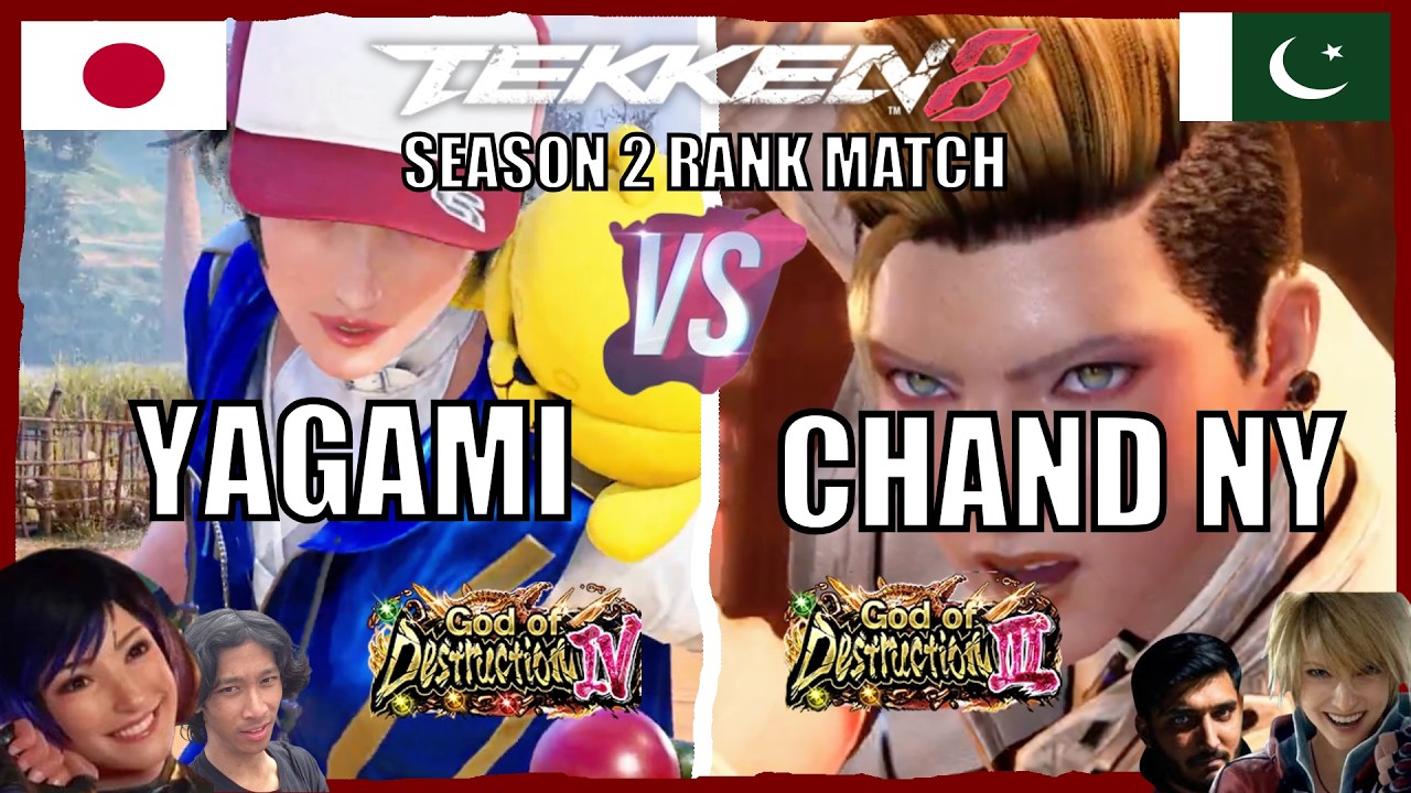 T8 🔥 YAGAMI (Low Ranked Reina) vs CHAND NY (Low Ranked Leo) 🔥 Tekken 8 Noob Gameplay