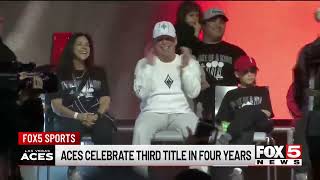 Las Vegas Aces lead eachother to win third WNBA championship