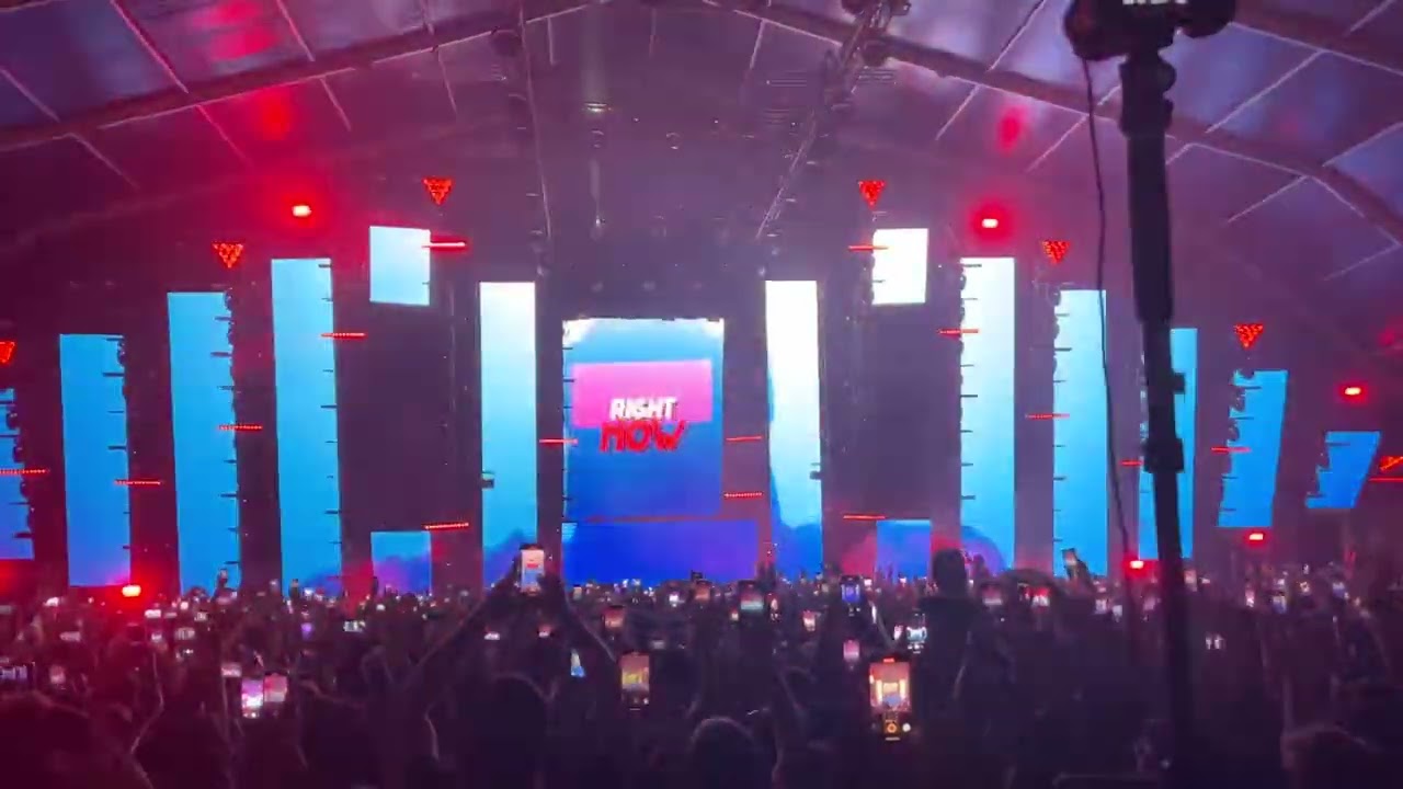 Afrojack intro mega mashup Nameless Music Festival 2022