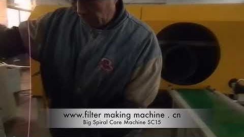 Big spiral core machine SC15