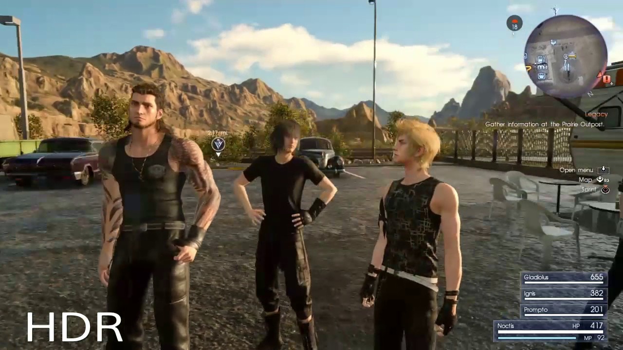 Final Fantasy Xv Ps4 Pro Gameplay Tech Analysis Framepacing Issues Soft Visuals In Hq Mode