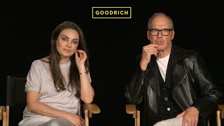 Mila Kunis and Michael Keaton talk about their new film Goodrich