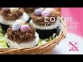 Hidden Centre Easter Egg Nest Cupcakes - In The Kitchen With Kate