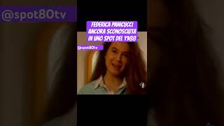 Federica Panicucci Ancora Sconosciuta In Uno Spot Del 1988 Àanni80