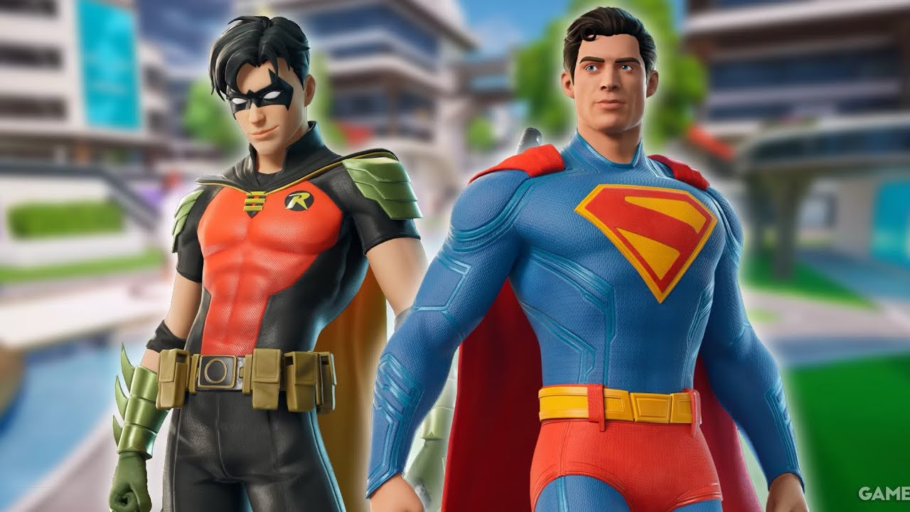 Tim Drake and Clark Kent team up for Fortnite blitz royale…