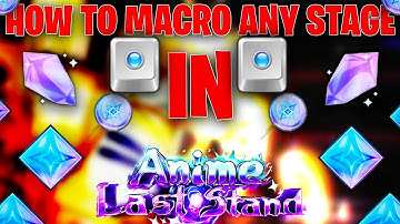 How To Macro ANY Stage In Roblox Anime Last Stand! (TinyTask Guide)