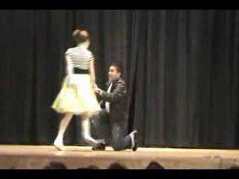 EB & Gio Swing Dancing at RMS Talent Show