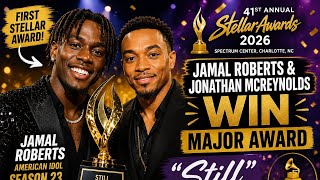 Jamal Roberts Wins His First Stellar Award with Jonathan McReynolds for “Still”