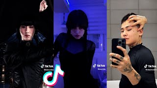 WEDNESDAY ADDAMS DANCE (I'LL DANCE DANCE DANCE WITH MY HANDS) | TIKTOK COMPILATION