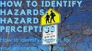 How to identify hazards: Hazard Perception - Class 7 & 5 - SenSen Driving School