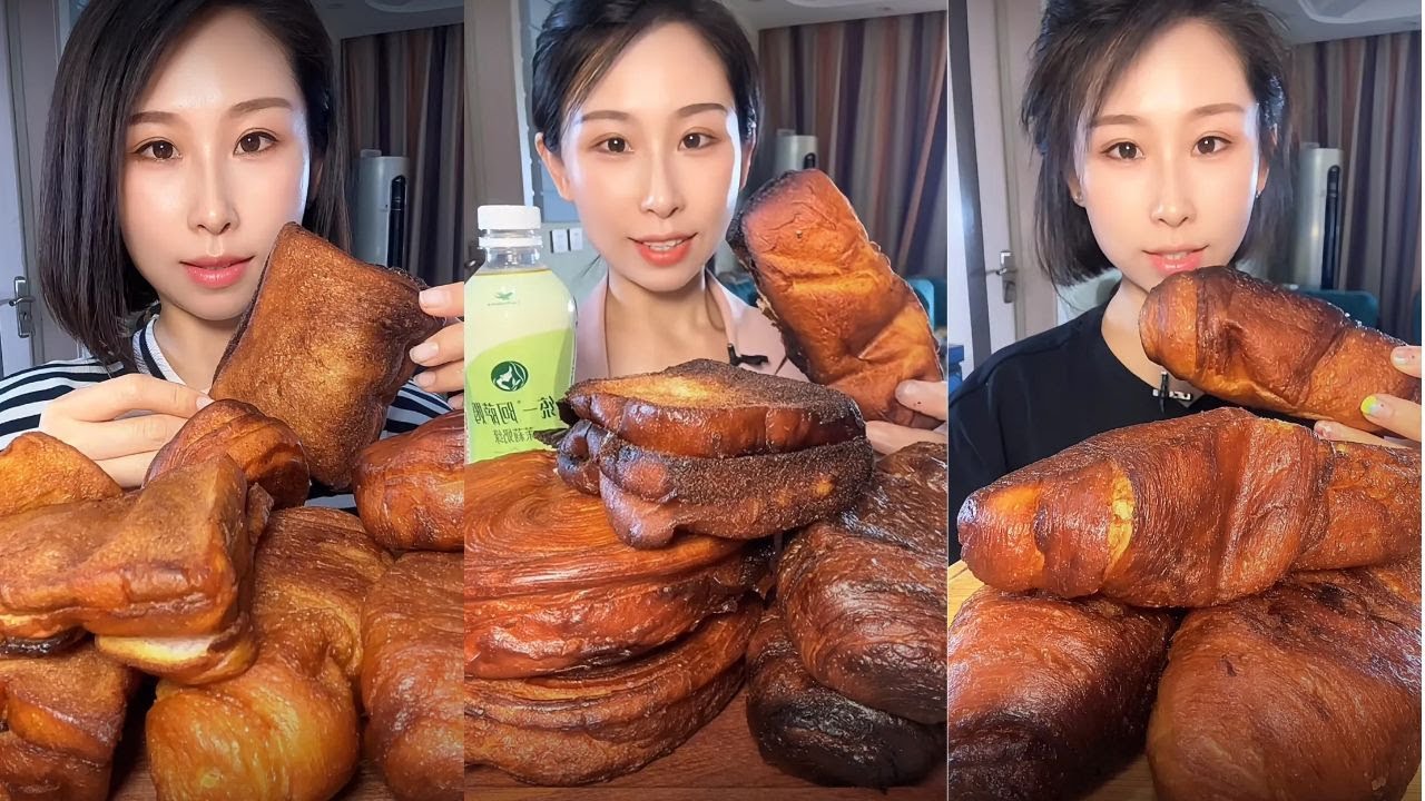 ASMR MUKBANG 중국먹방 chinesefood [Dessert-fried bread 2] 🍞