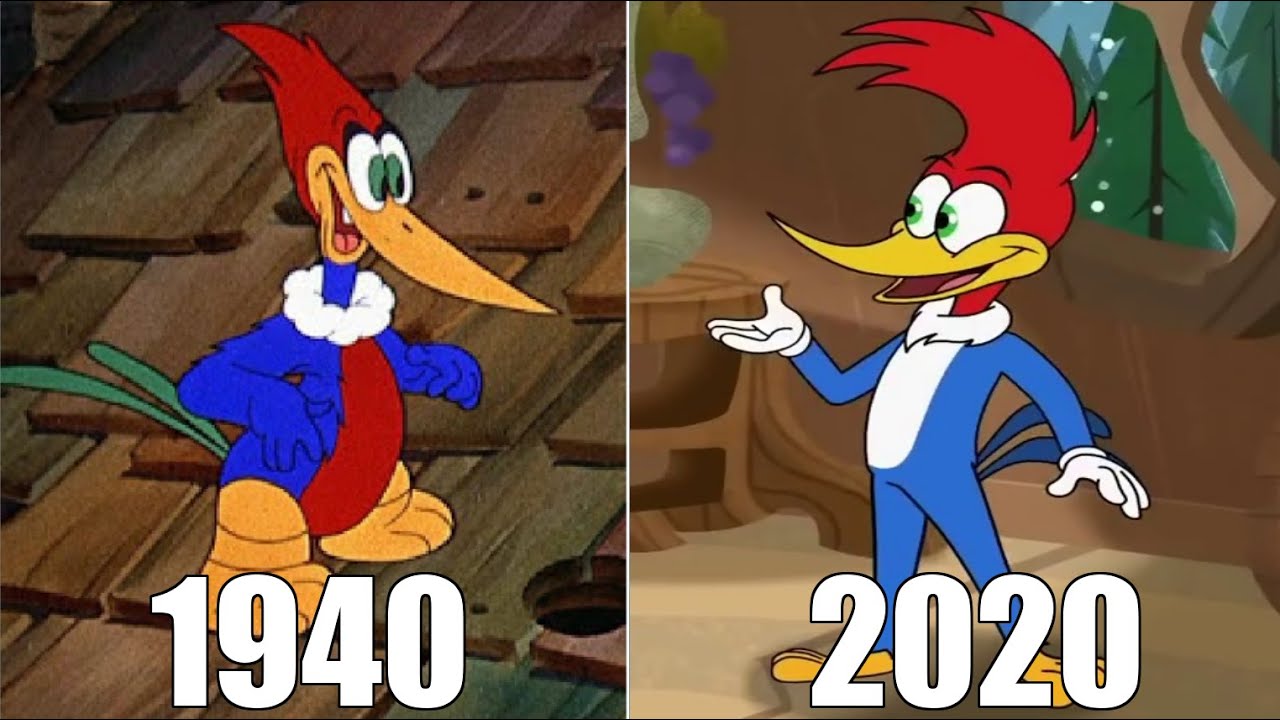 Evolution of Woody Woodpecker in Cartoons & Movies [19402020] YouTube