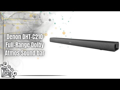 Denon DHT-C210 Review | Compact Dolby Atmos Soundbar with Big