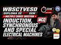 INDUCTION, SYNCHRONOUS & SPECIAL ELECTRICAL MACHINES | EE 4th SEM | SHORT ANSWER QUESTION | 2025