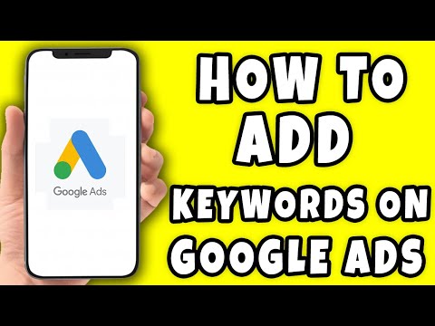 How to Add Keywords on Google Ads (2026)
