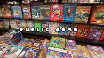 2HRS OF PUBLIC ASMR FOR SLEEP 😴 | BOOK TAPPING,MAKEUP,CAMERA, SCRATCHING,GENTLE WHISPERS & MORE