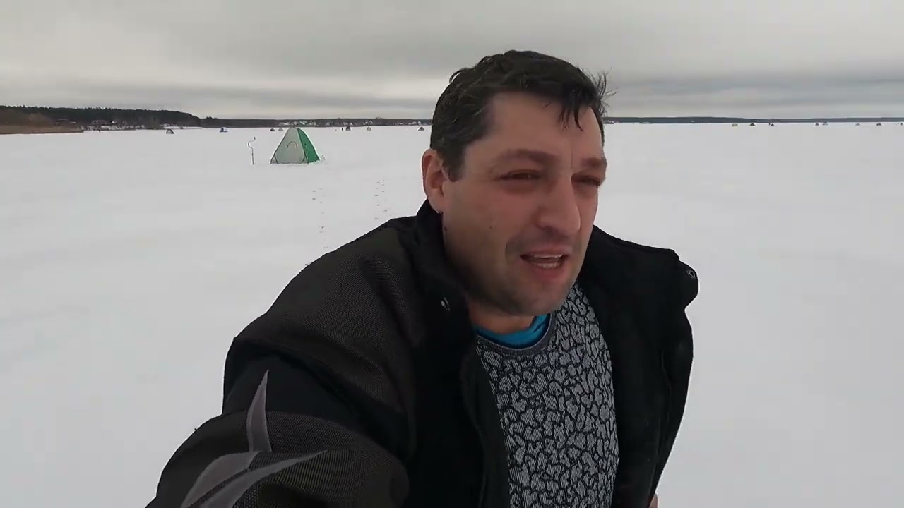 Я поймал🎣зимняя❄   рыбалка 🐟на море🌊