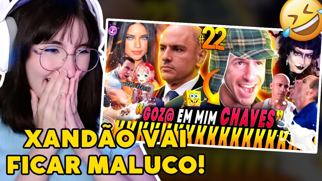 SUPER XANDÃO REAGINDO E RESPONDENDO O CHAT ZUEIRO #22 🤣 | Cátia reage
