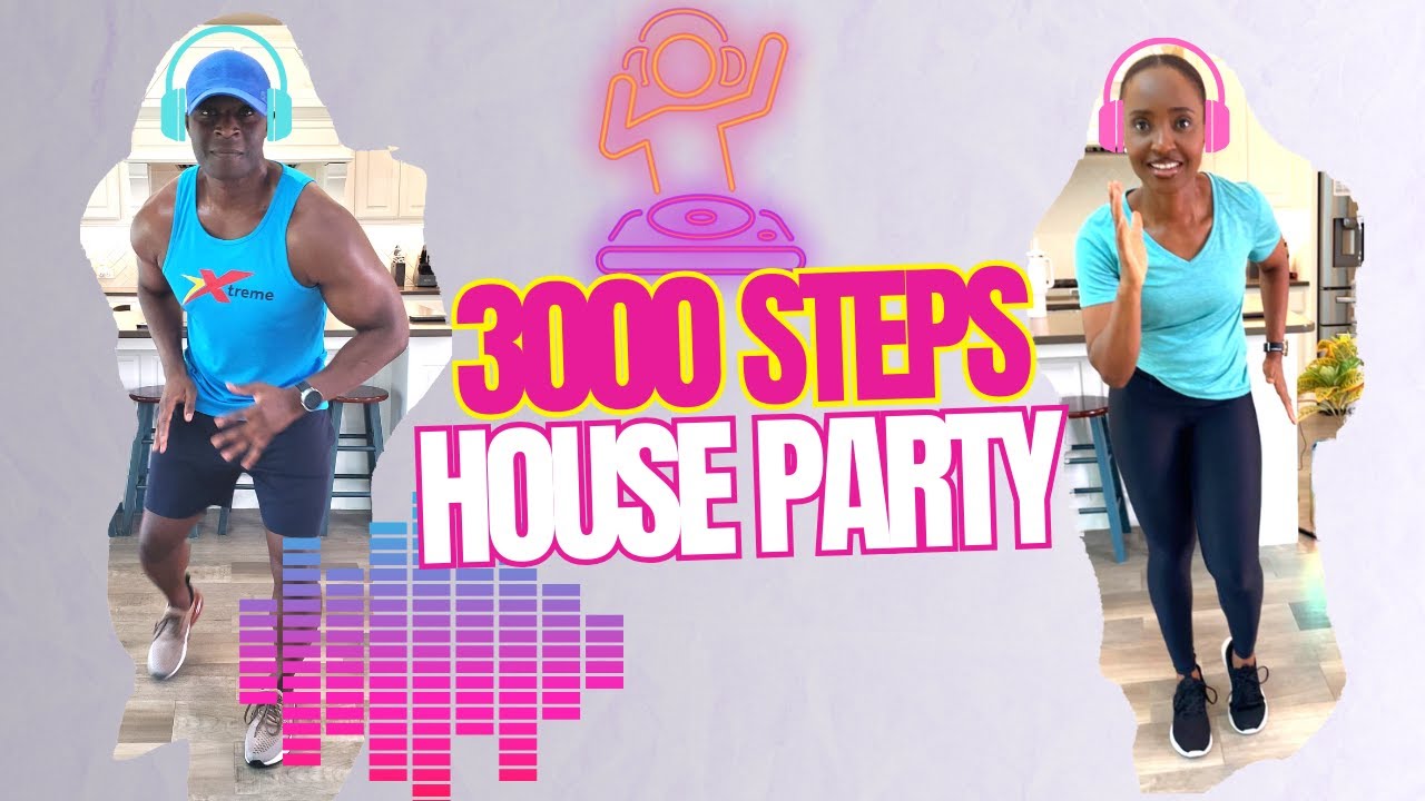 3000 Steps Gospel House Party | Burn Fat Low Impact Mood Booster Workout