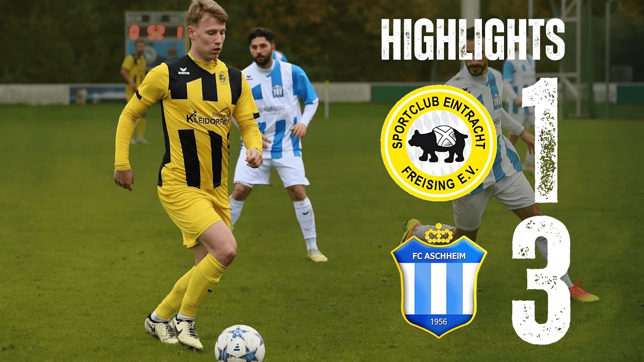 Serie gerissen!😵‍💫 Highlights SE Freising vs. FC Aschheim (15. Spieltag BZL Nord 24/25)