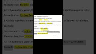 How to give naming conventions in java program?