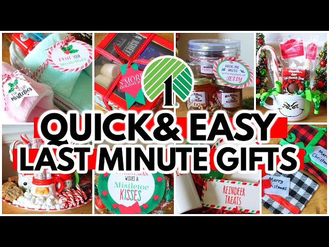 Last Minute Gift Ideas Under $5 - Christmas Edition @dollartree 