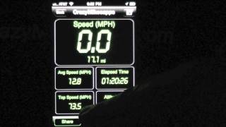 Speed Tracker iPhone App Review CrazyMikesapps.com screenshot 3