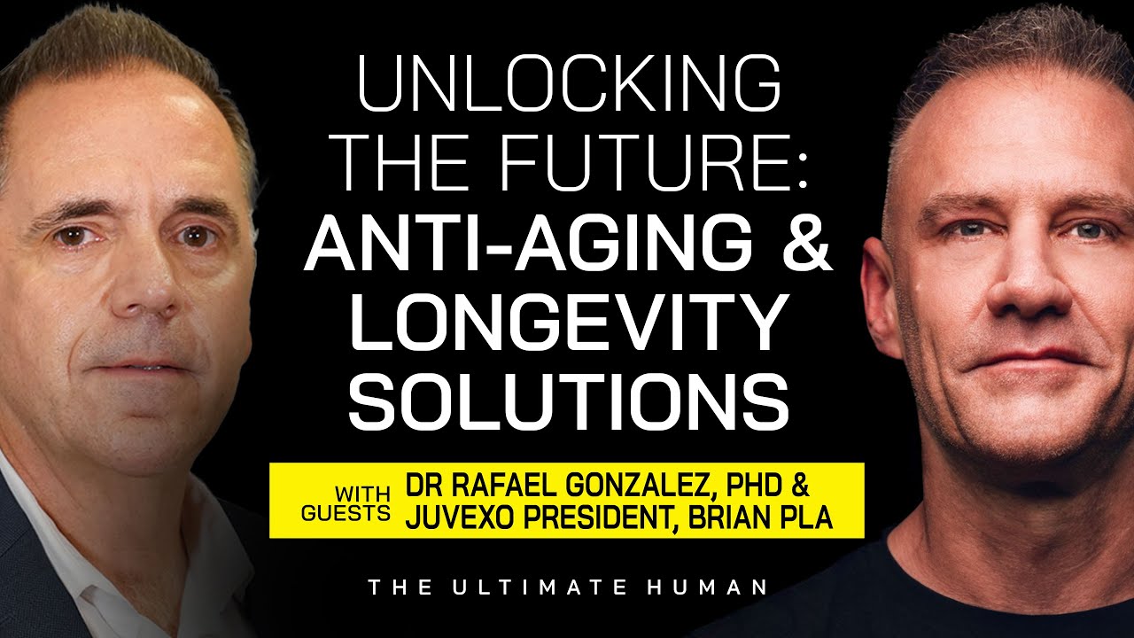 The Future of Anti-Aging & Longevity with Dr. Rafael Gonzalez, PhD and JuveXO President, Brian Pla thumbnail