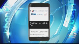 Did you receive an automated text from SchoolMessenger? Don't delete it