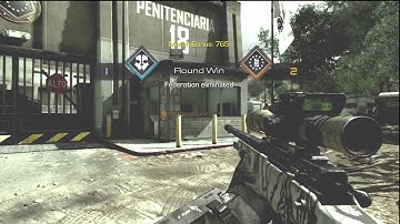 INSANE SHOT ON PRISON BREAK!! CALL OF DUTY GHOSTS TRICKSHOT