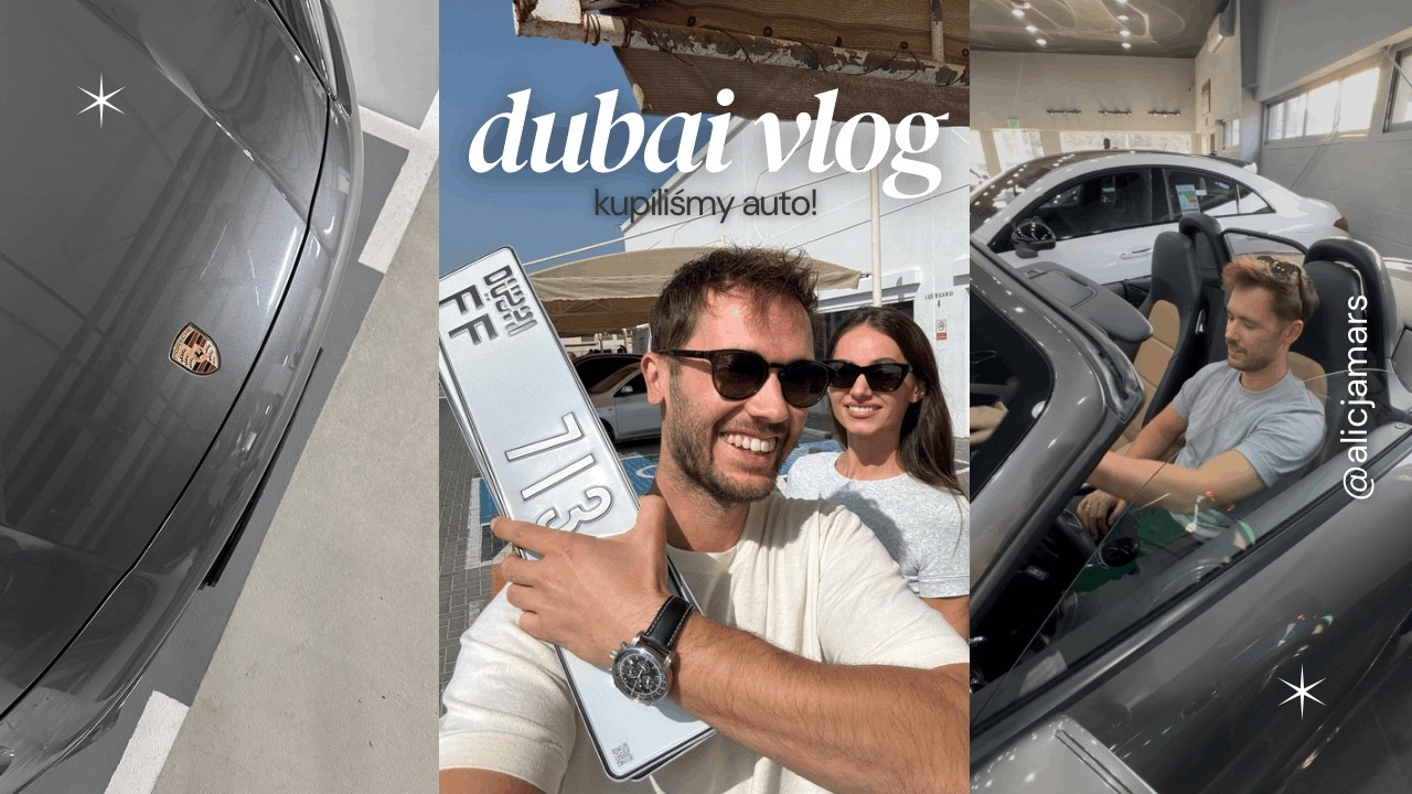 Kupiliśmy auto w Dubaju! To były ciężkie poszukiwania | vlog