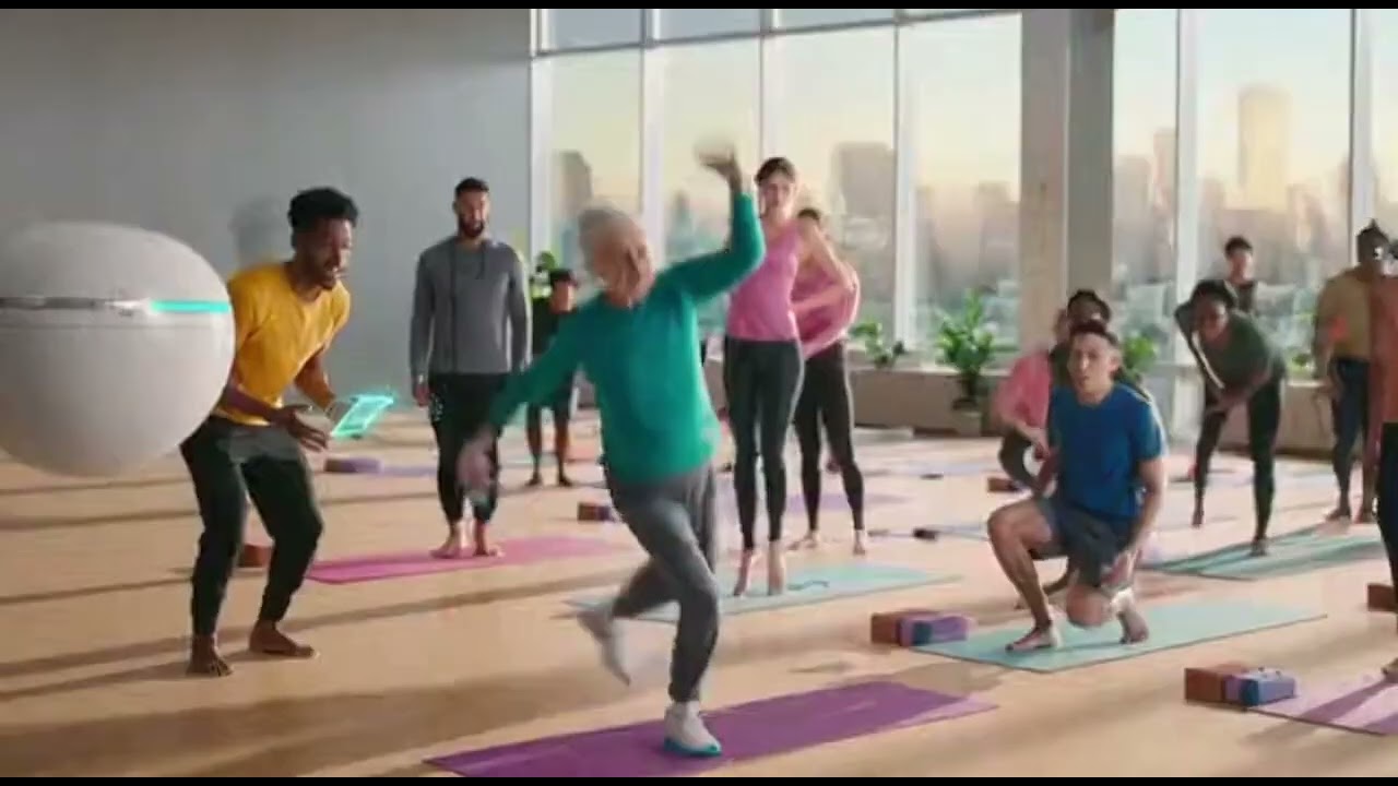 AI Yoga Instructor Turns Grandma Into an Olympic Athlete 😂