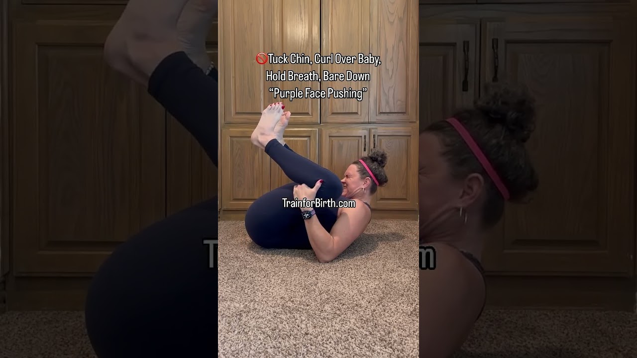 Childbirth Tips & Pregnancy Training:  The Art of Pushing Your Baby Out