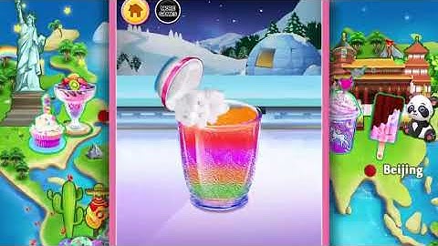 Rainbow Unicorn Ice Cream Food Maker Cooking Games