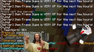 OP Item frame dupe + Stash Coords [6B6T]