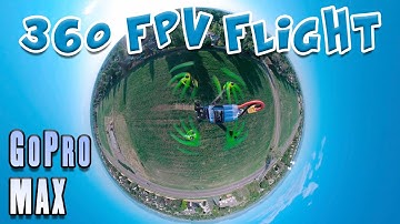 360 Camera on FPV Drone (iFlight Nazgul 5 with GoPro Hero Max)