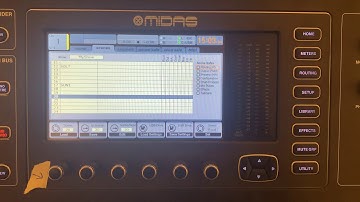 Behringer X32/M32 - Saving and recalling scenes