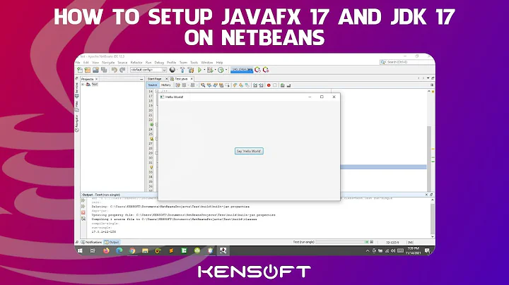 How To Setup JavaFX 17 and JDK 17 on Netbeans IDE